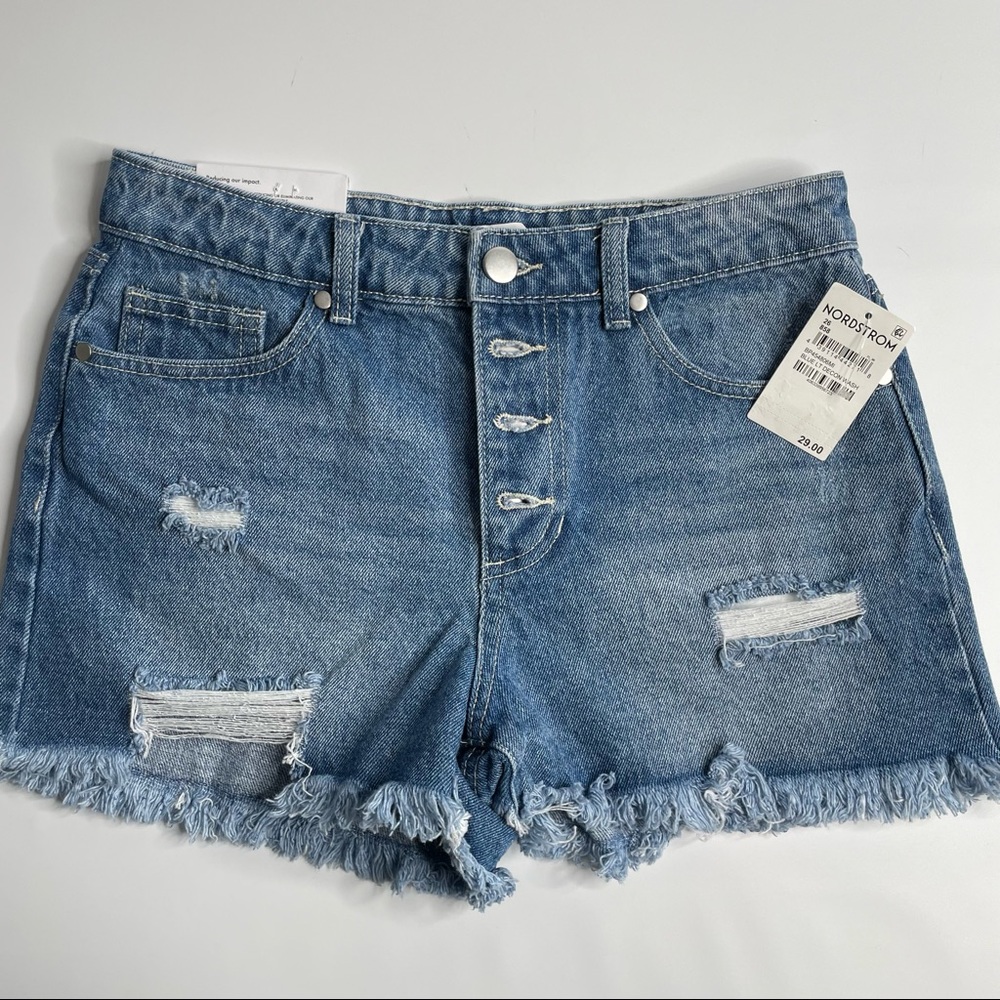 BP NEW High Waist Cutoff Denim Shorts